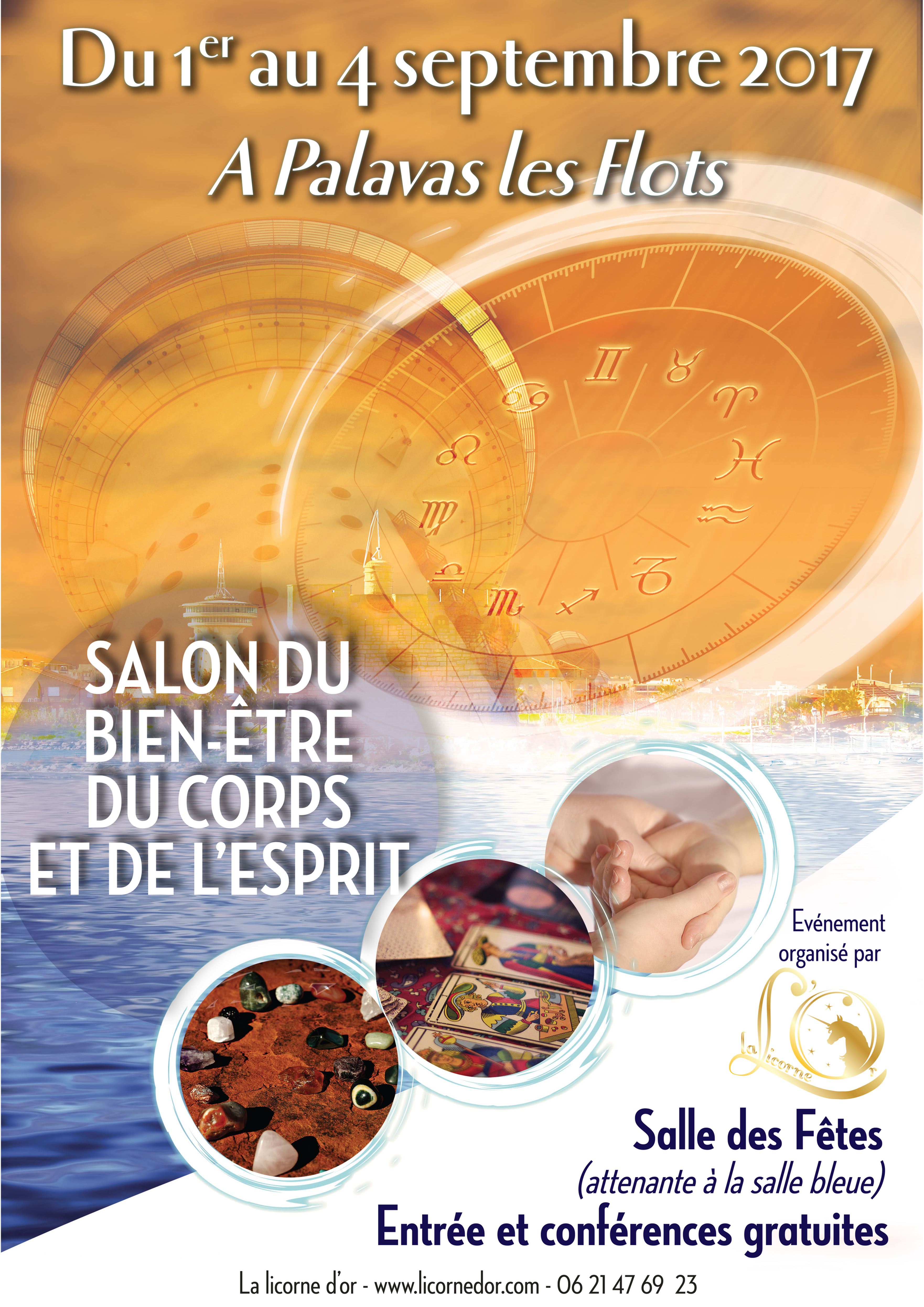 SALON DU BIEN ETRE DU CORPS ET DE L'ESPRIT A PALAVAS LES FLOTS